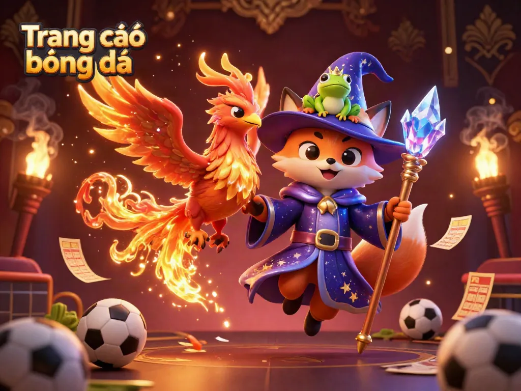 Engaging illustration of Trang cá độ bóng đá featuring sports balls and dynamic betting themes.